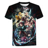 Demon Slayer Short Sleeved 3D Print T-Shirt - Anime Fantasy Land