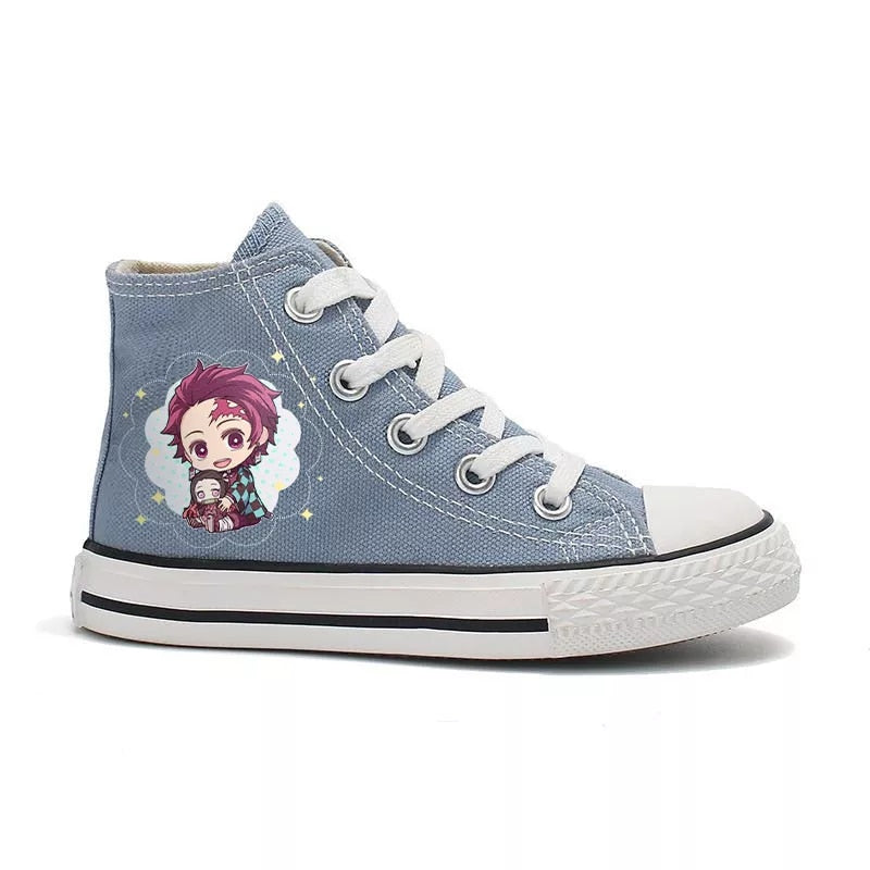 Demon Slayer Cosplay High Top Canvas Shoes - Anime Fantasy Land